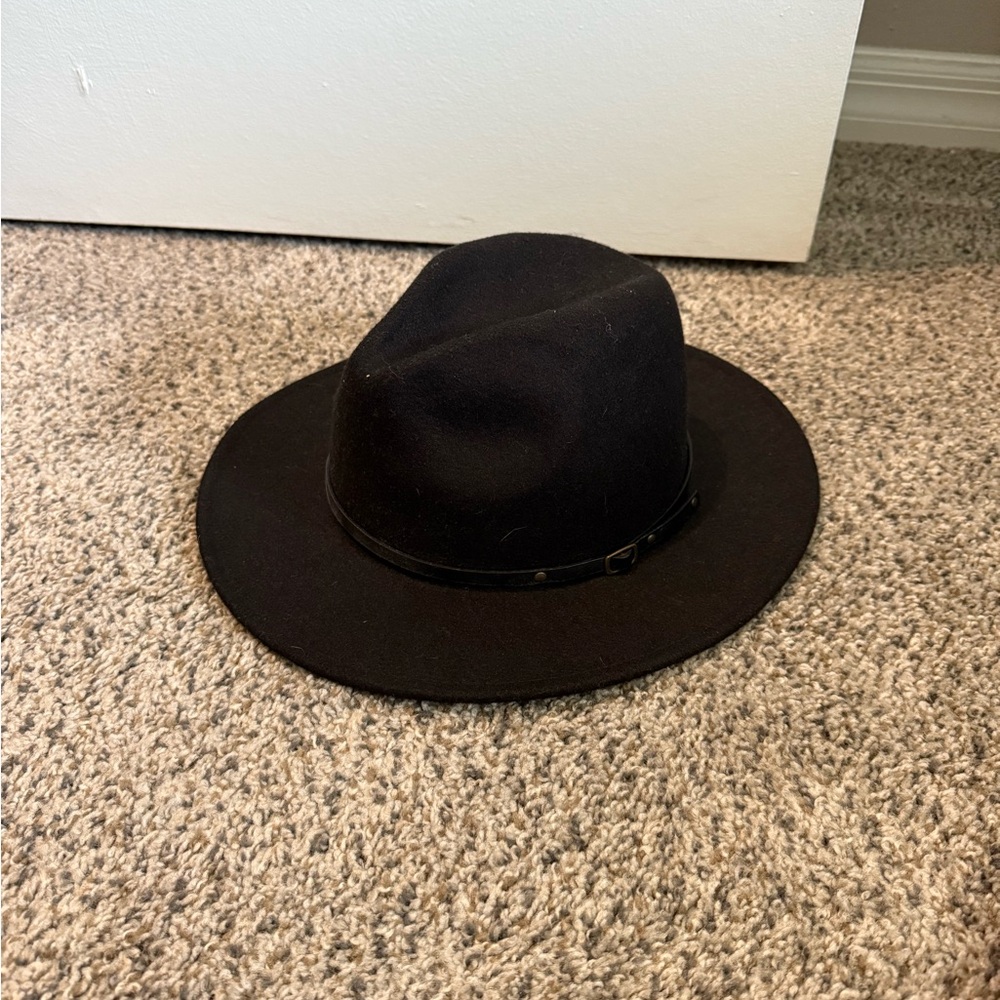 Stylish Black Fedora Hat